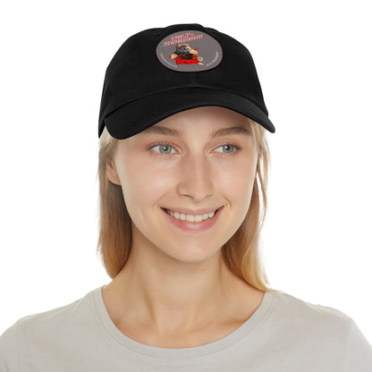 Ugly Neighbor II Dad Hat with Leather Patch (Round)