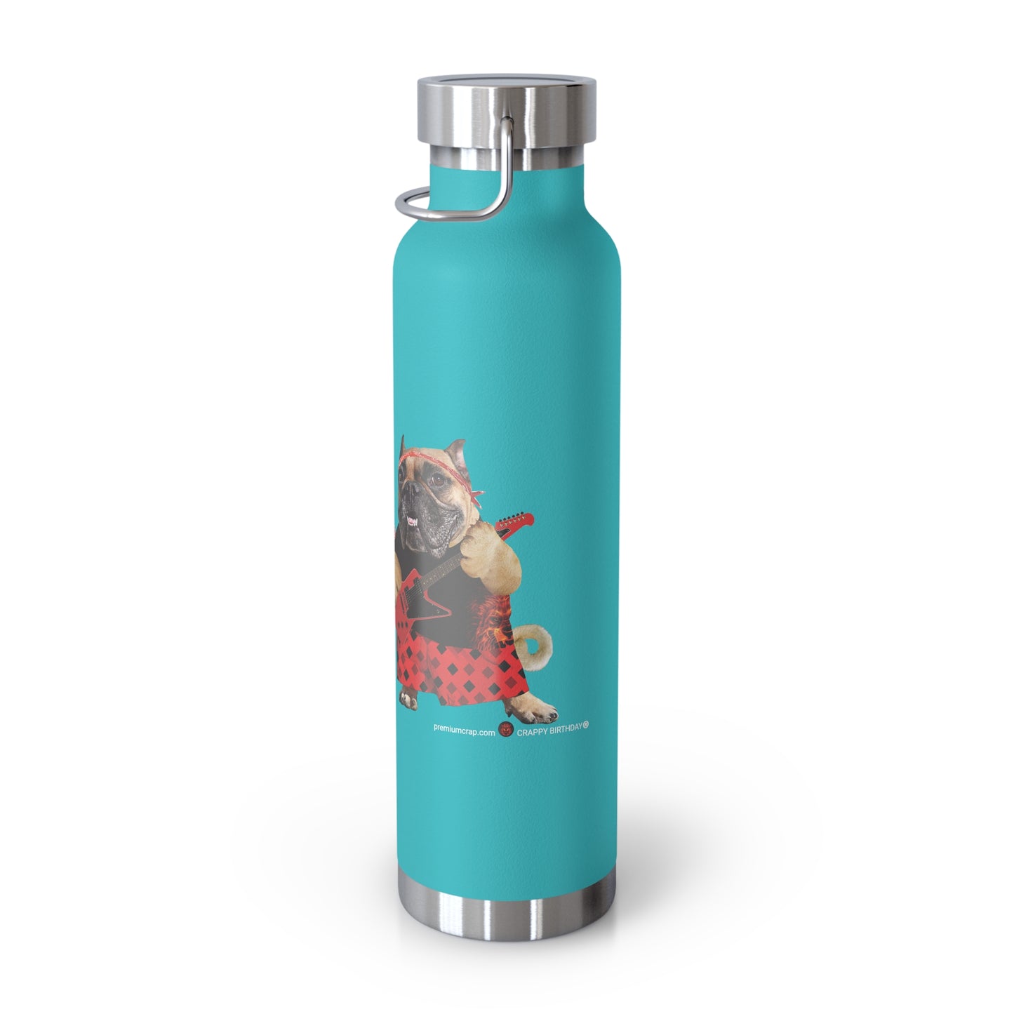 Crappy Birthday II Stainless Steel Water Bottle, Standard Lid