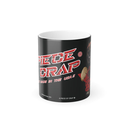 A Piece of Crap II Color Morphing Mug, 11oz