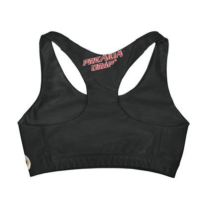 Premium Crap II Girls' Double Lined Seamless Sports Bra