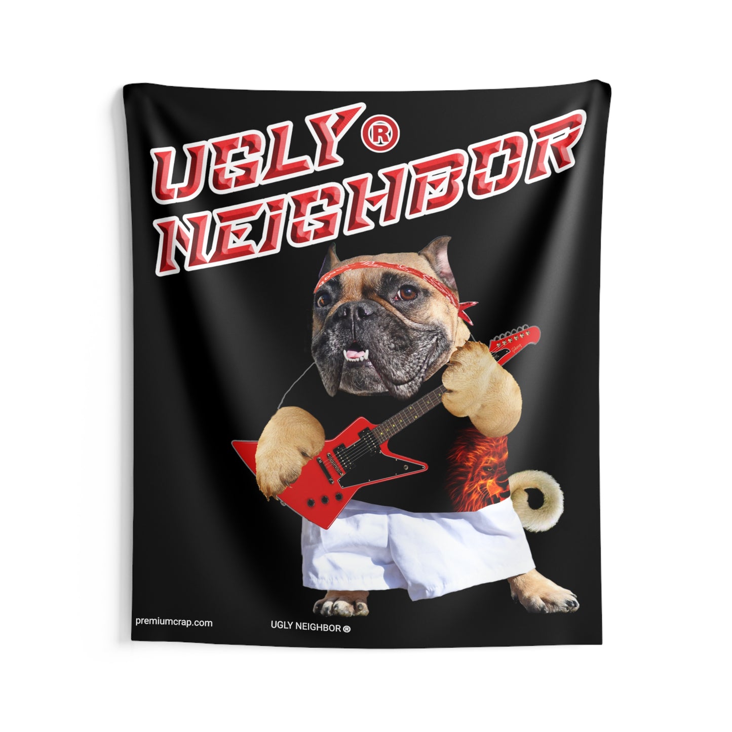 Ugly Neighbor Indoor Wall Tapestries