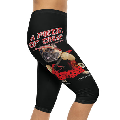 A Piece of Crap II Women’s Capri Leggings