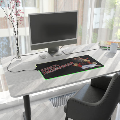 Ugly Neighbor LED Gaming Mouse Pad