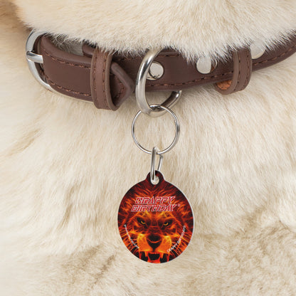 Crappy Birthday Pet Tag