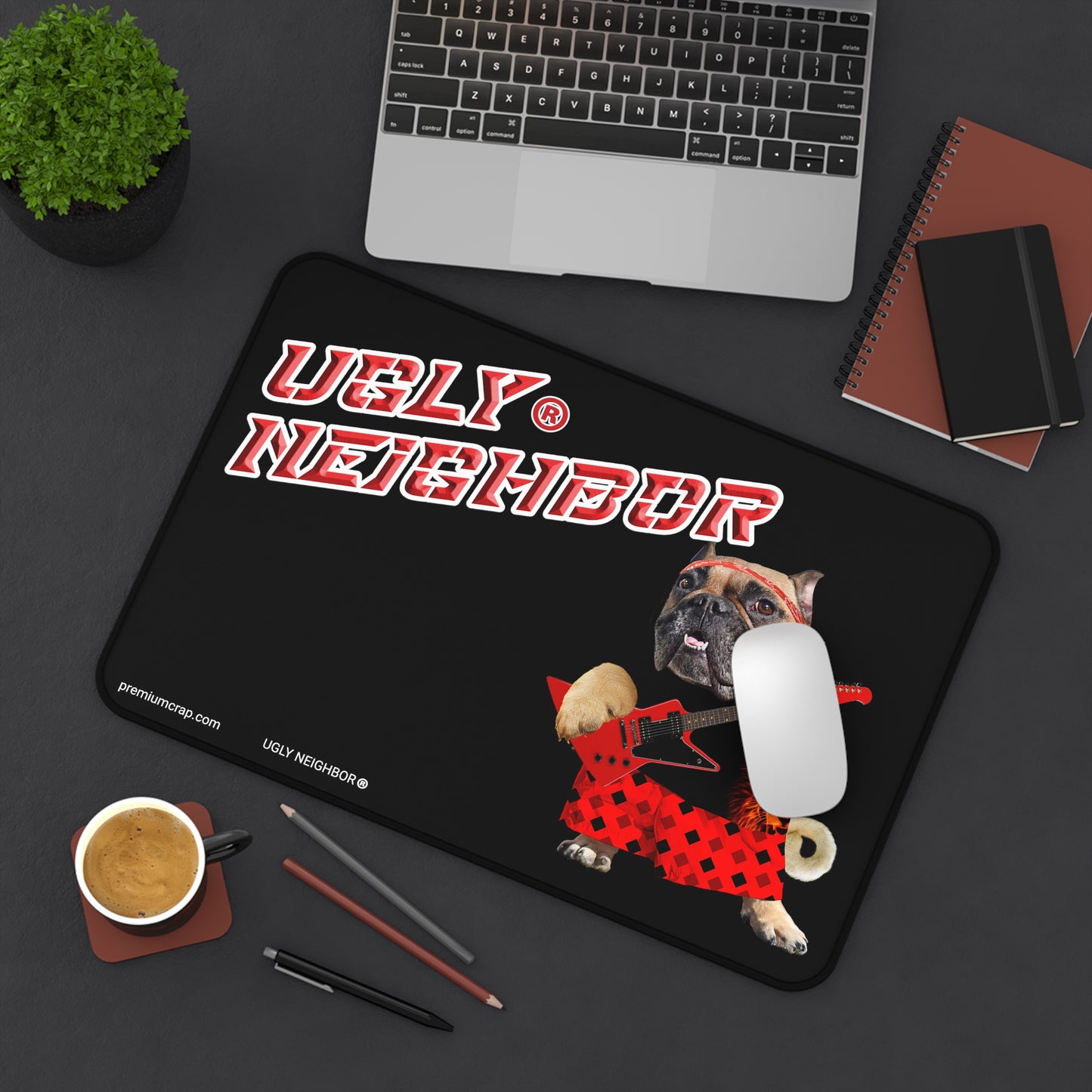 Ugly Neighbor II Desk Mat