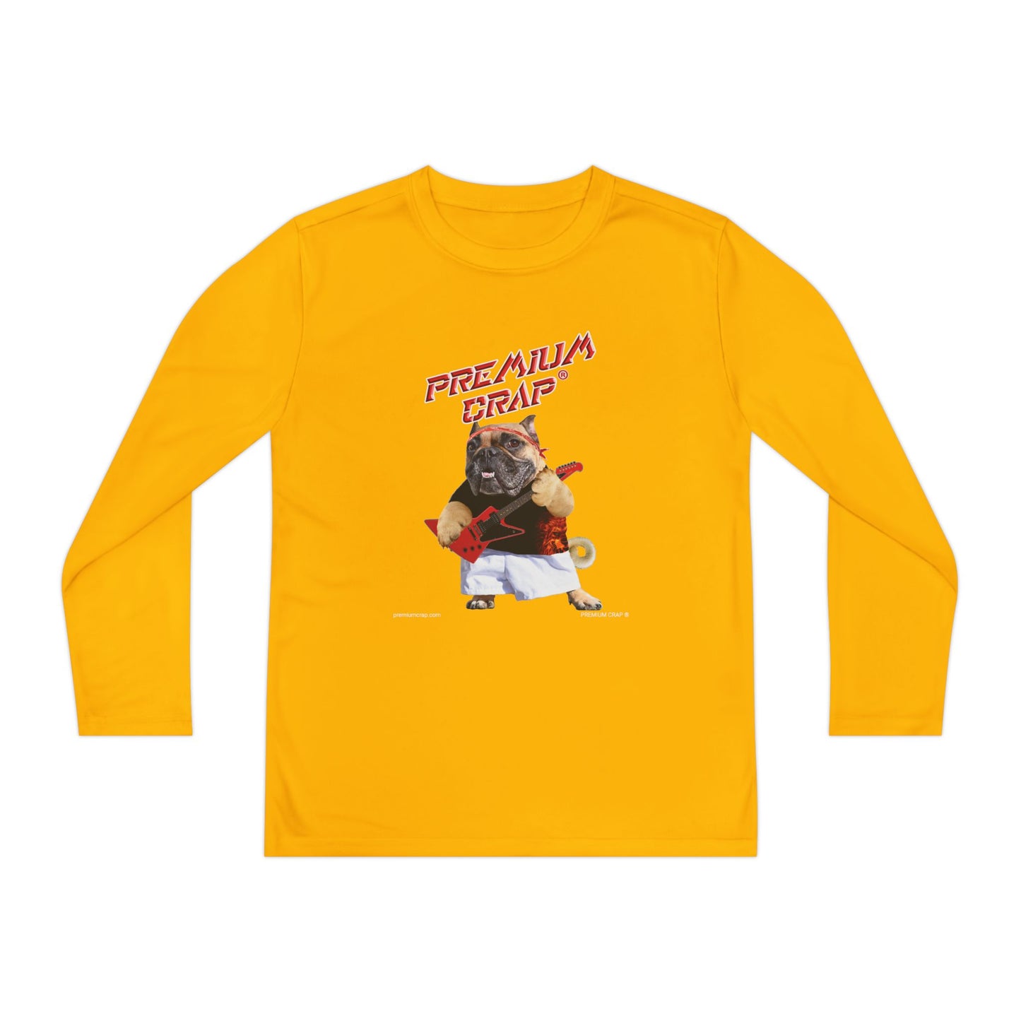 Premium Crap Youth Long Sleeve Competitor Tee