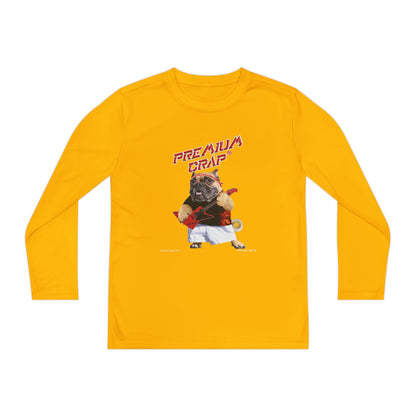 Premium Crap Youth Long Sleeve Competitor Tee