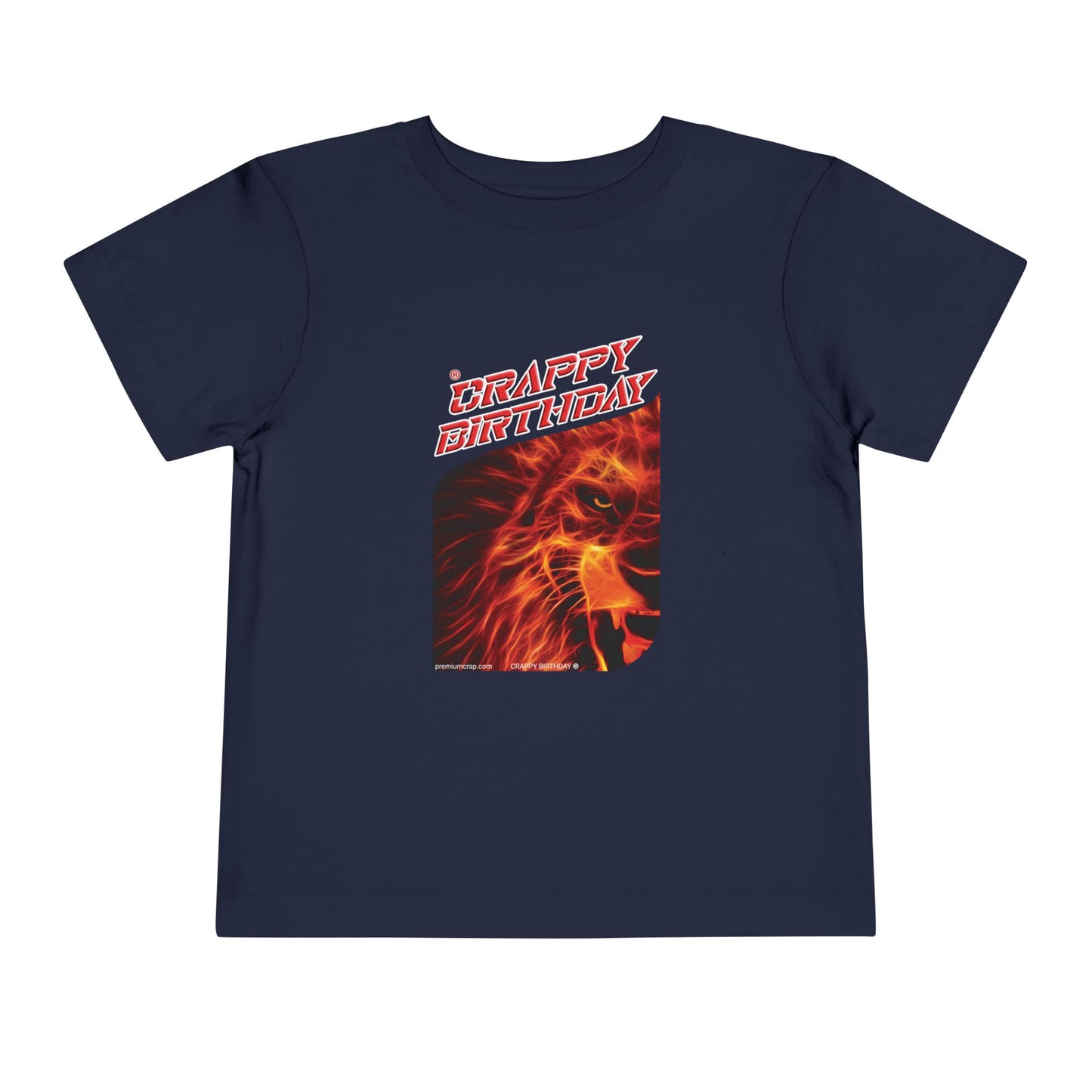 Crappy Birthday Toddler Short Sleeve Tee