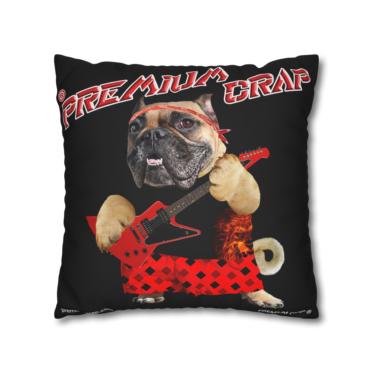 Premium Crap II Spun Polyester Square Pillow Case