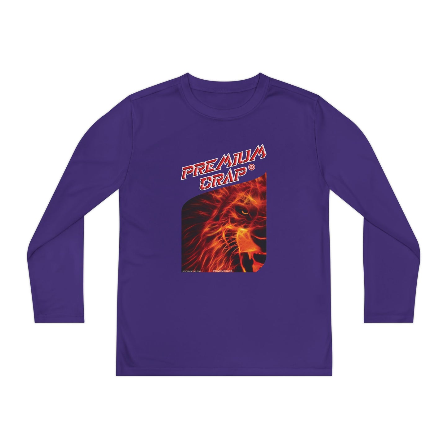 Premium Crap Youth Long Sleeve Competitor Tee