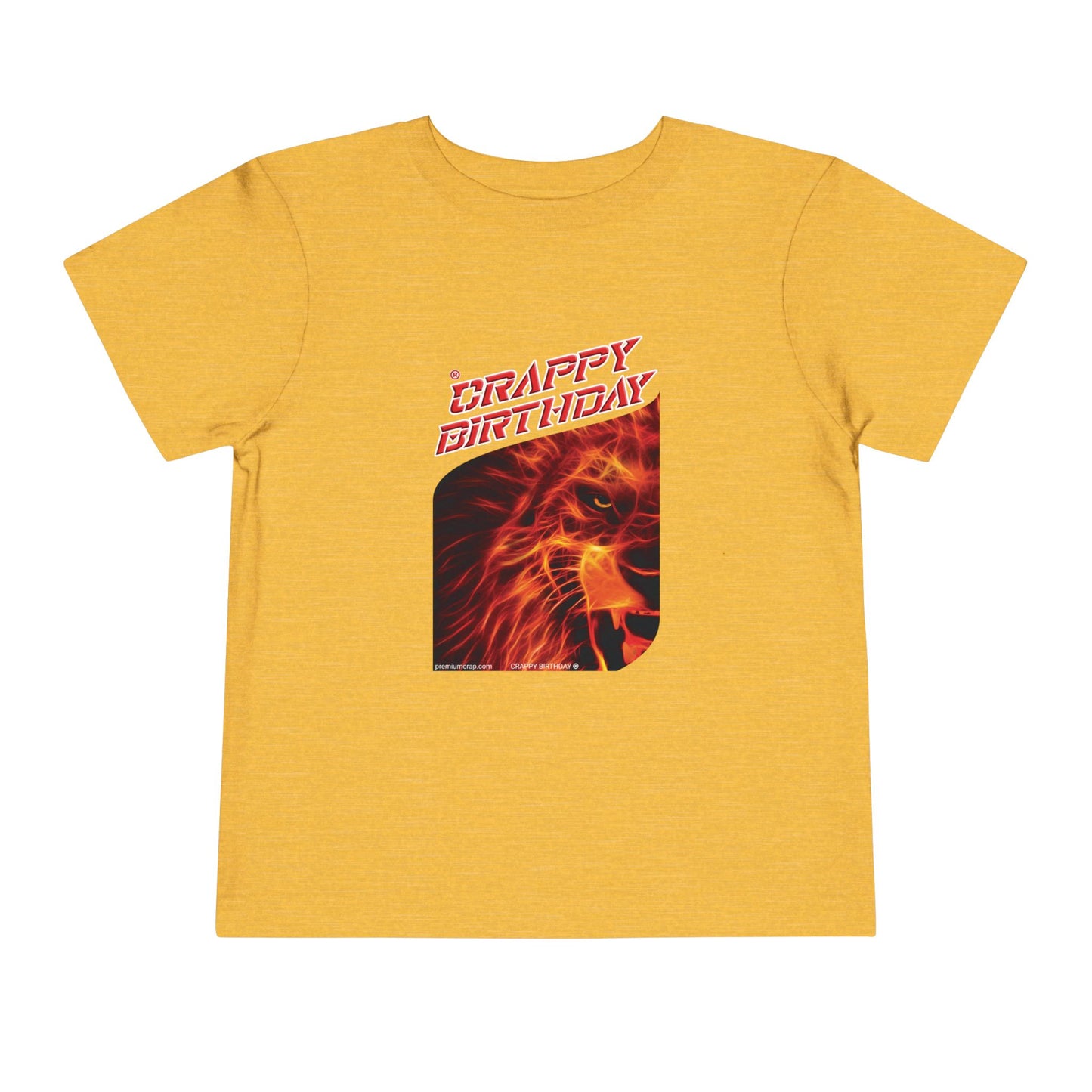 Crappy Birthday Toddler Short Sleeve Tee