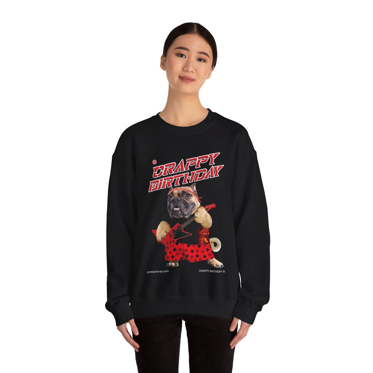 Crappy Birthday II Women's Heavy Blend Crewneck Sweatshirt