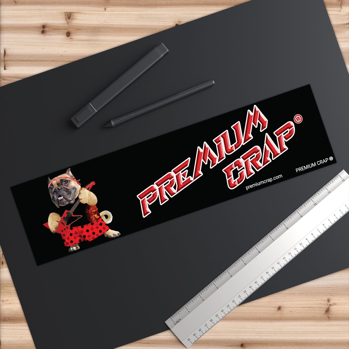 Premium Crap II Car Bumper Stickers - 15" x 3.75"