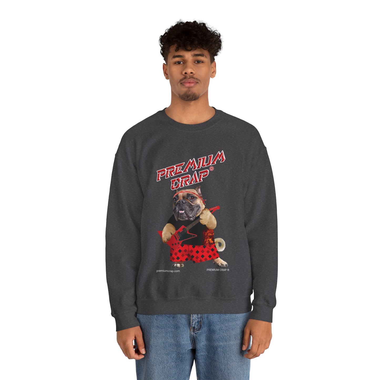 Premium Crap II Heavy Blend Crewneck Sweatshirt