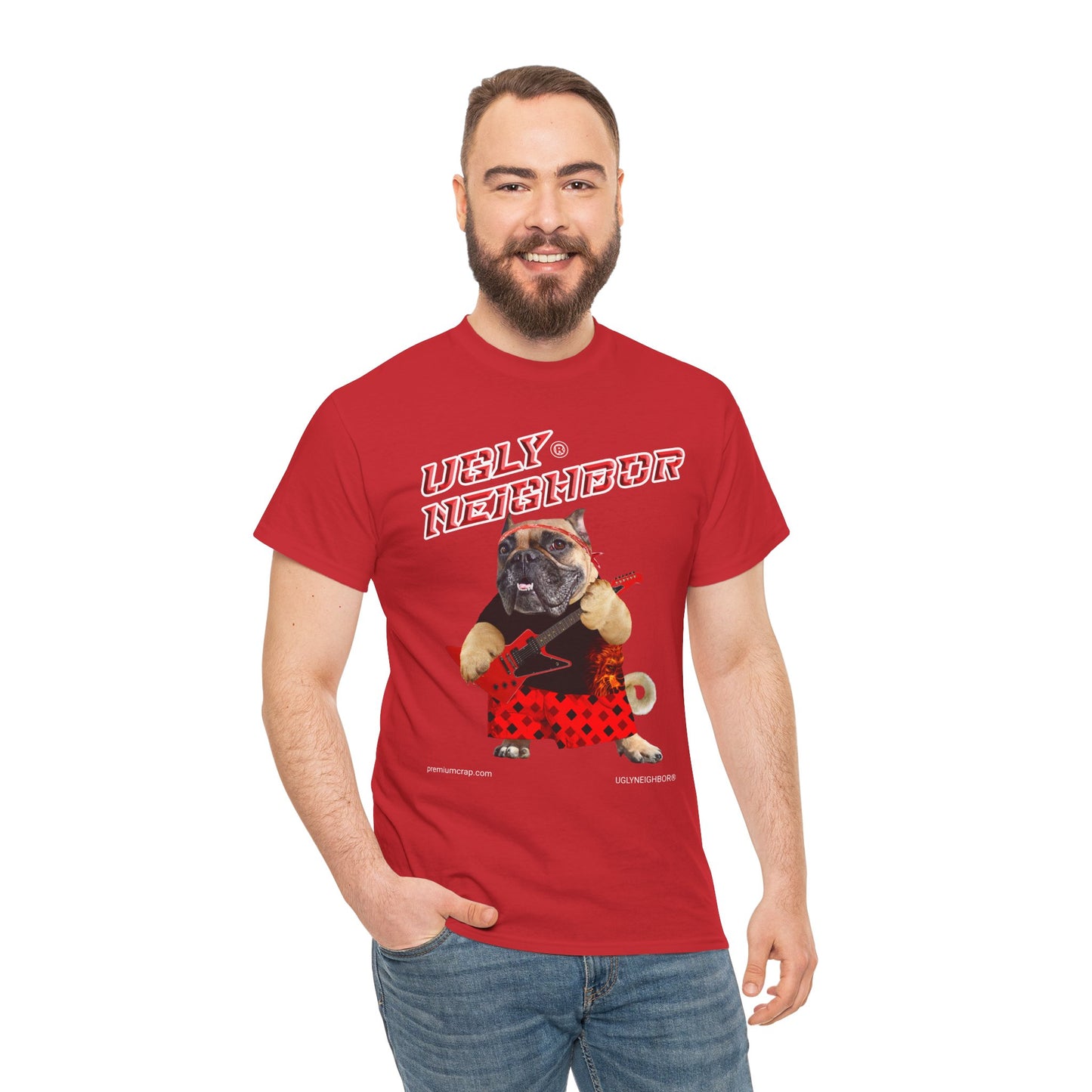 Ugly Neighbor II Men's Heavy Cotton Tee