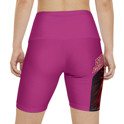 Crappy Birthday WorkoutWit Shorts - Pink