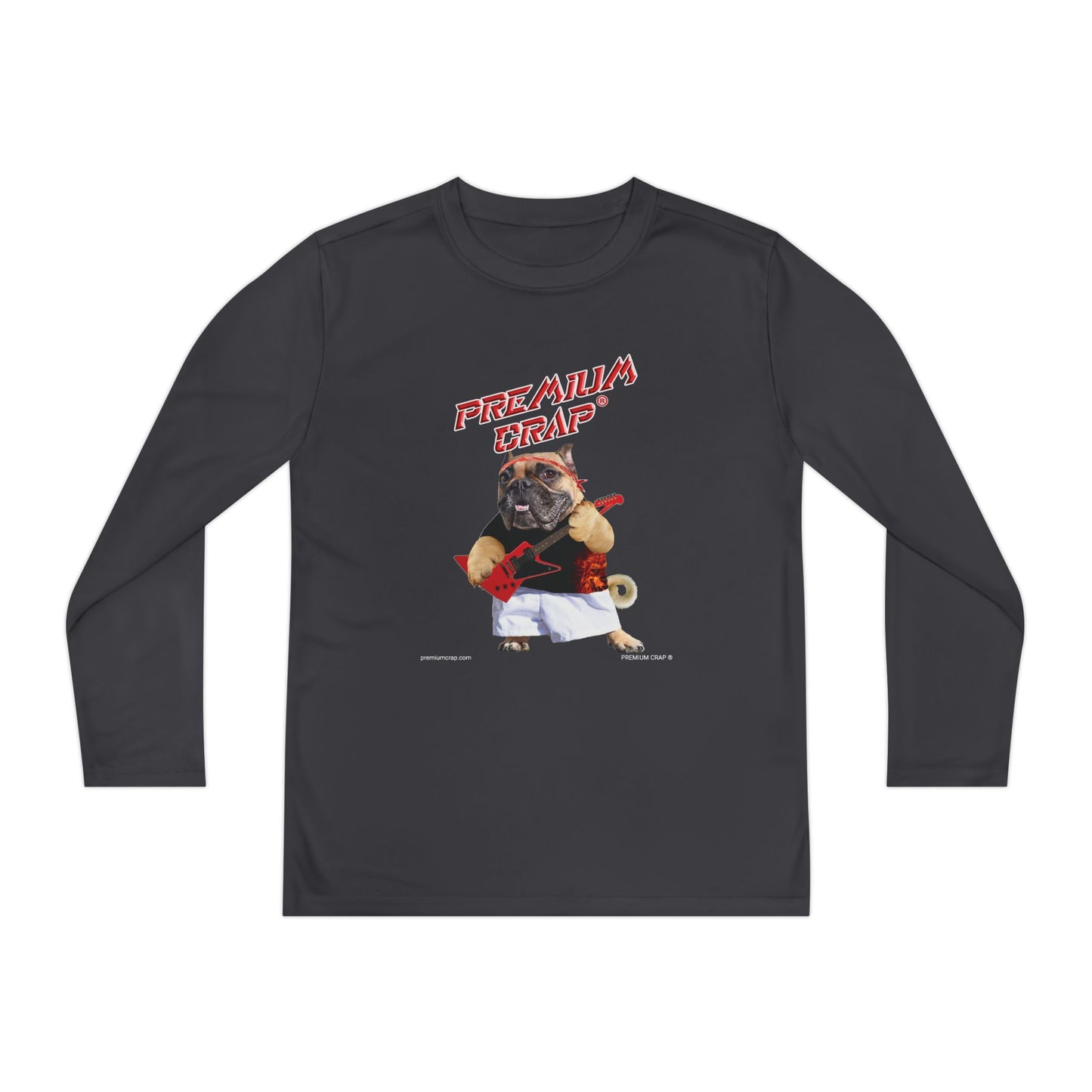 Premium Crap Youth Long Sleeve Competitor Tee
