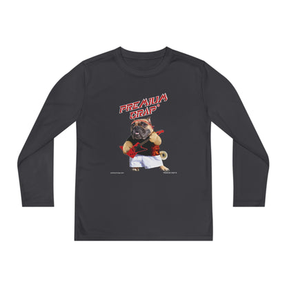 Premium Crap Youth Long Sleeve Competitor Tee