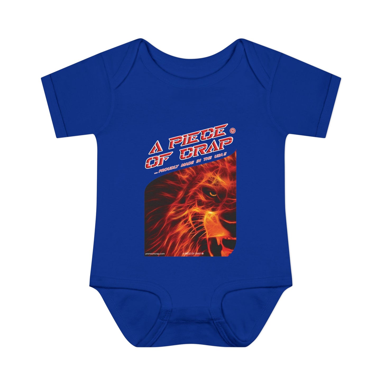 A Piece Of Crap Infant Baby Rib Bodysuit