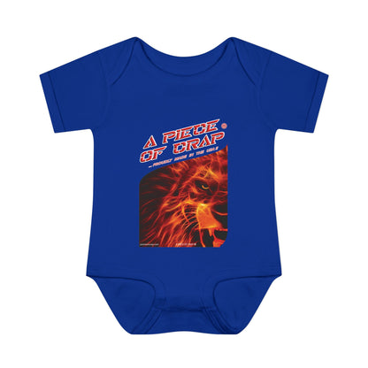 A Piece Of Crap Infant Baby Rib Bodysuit