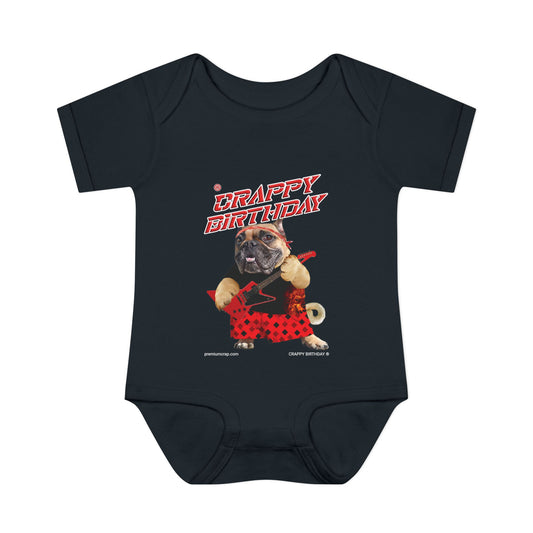 Crappy Birthday II Infant Baby Rib Bodysuit