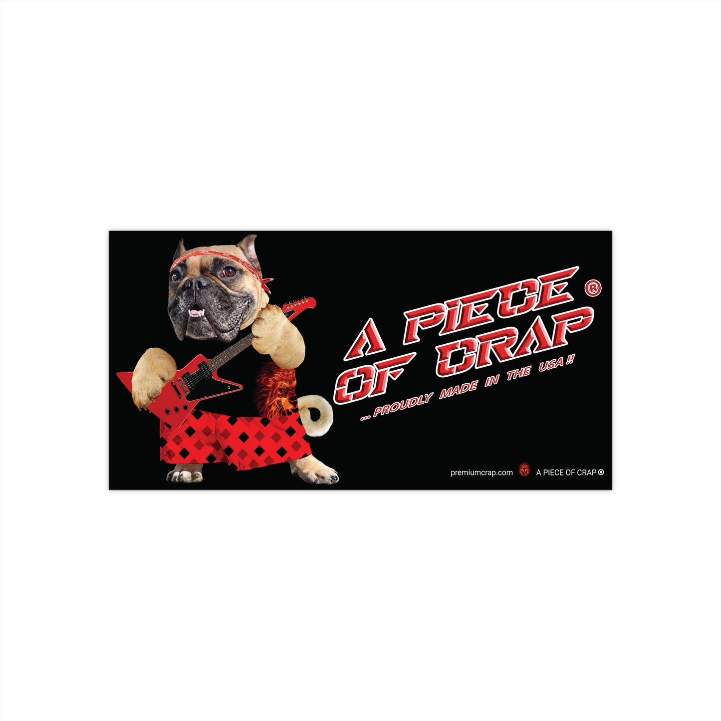 A Piece of Crap II Bumper Stickers - 7.5" x 3.75"