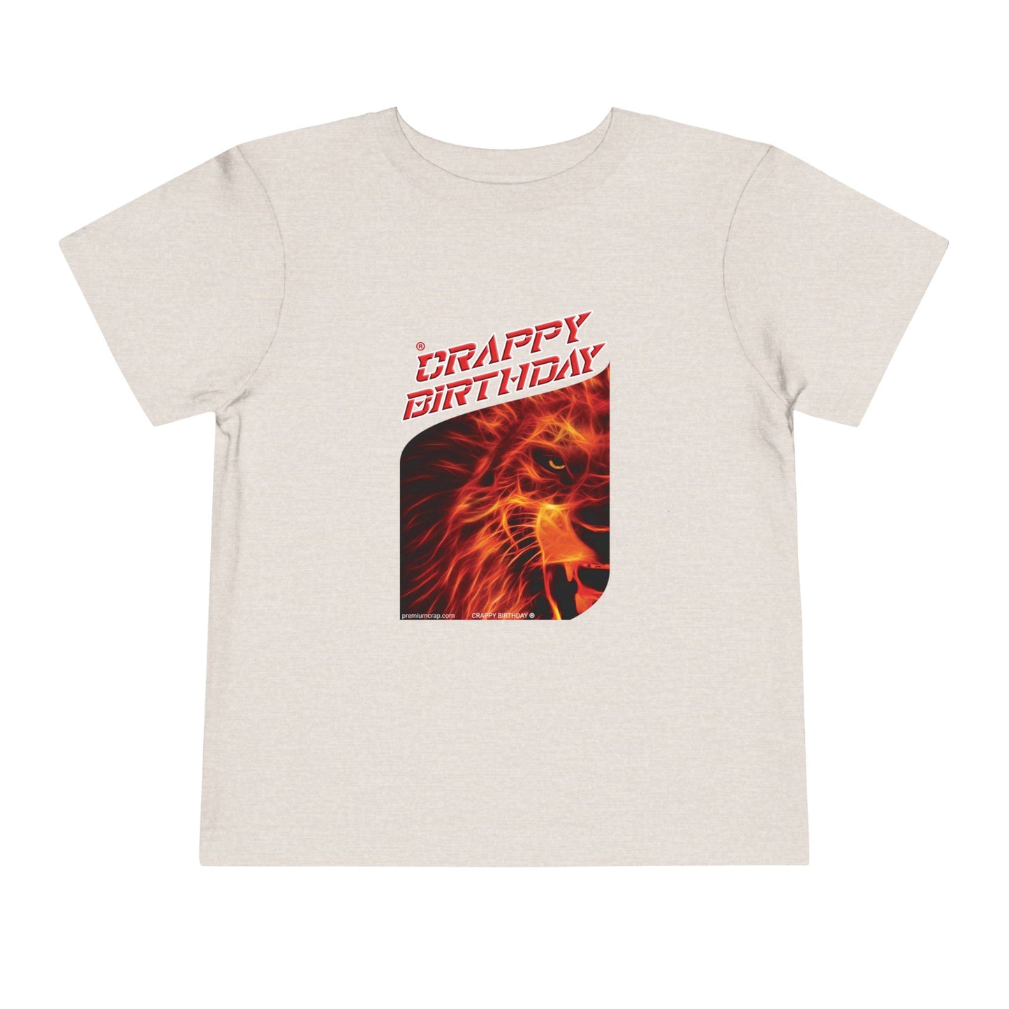 Crappy Birthday Toddler Short Sleeve Tee