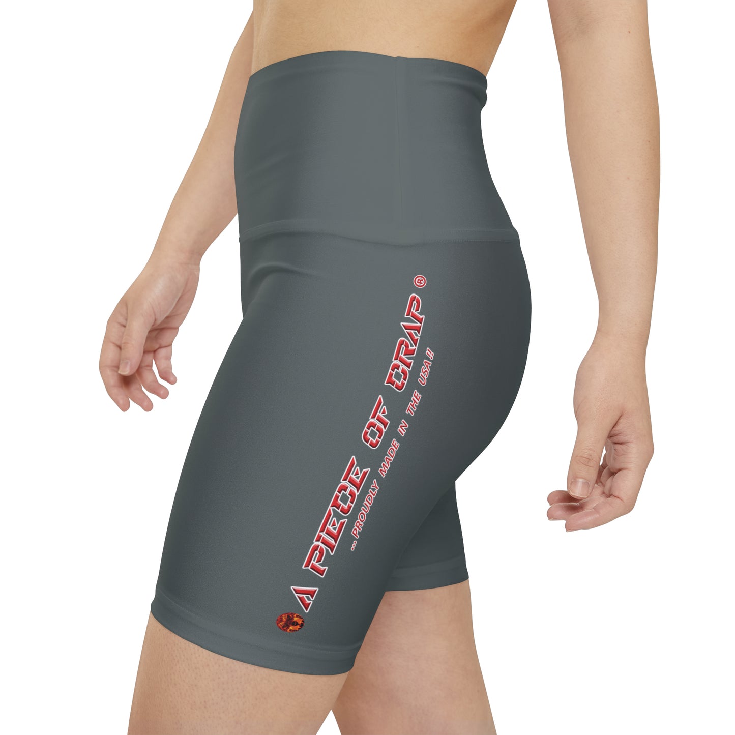 A Piece Of Crap WorkoutWit Shorts - Dark Grey