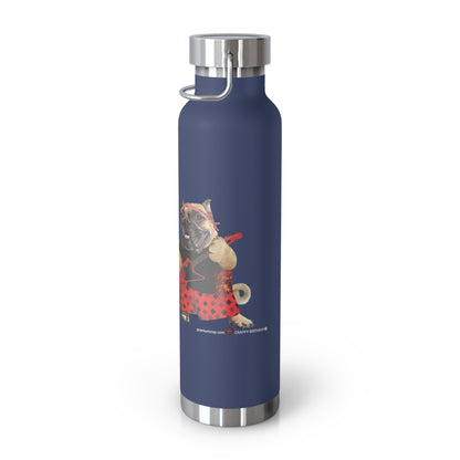 Crappy Birthday II Stainless Steel Water Bottle, Standard Lid