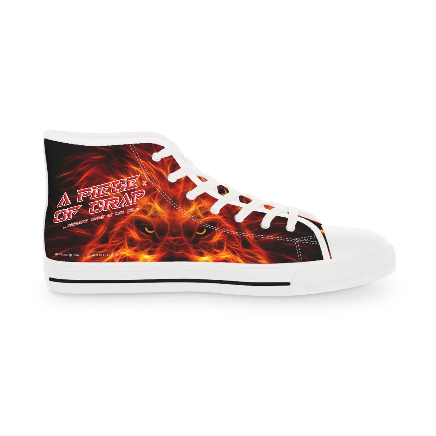 A Piece of Crap Men's High Top Sneakers