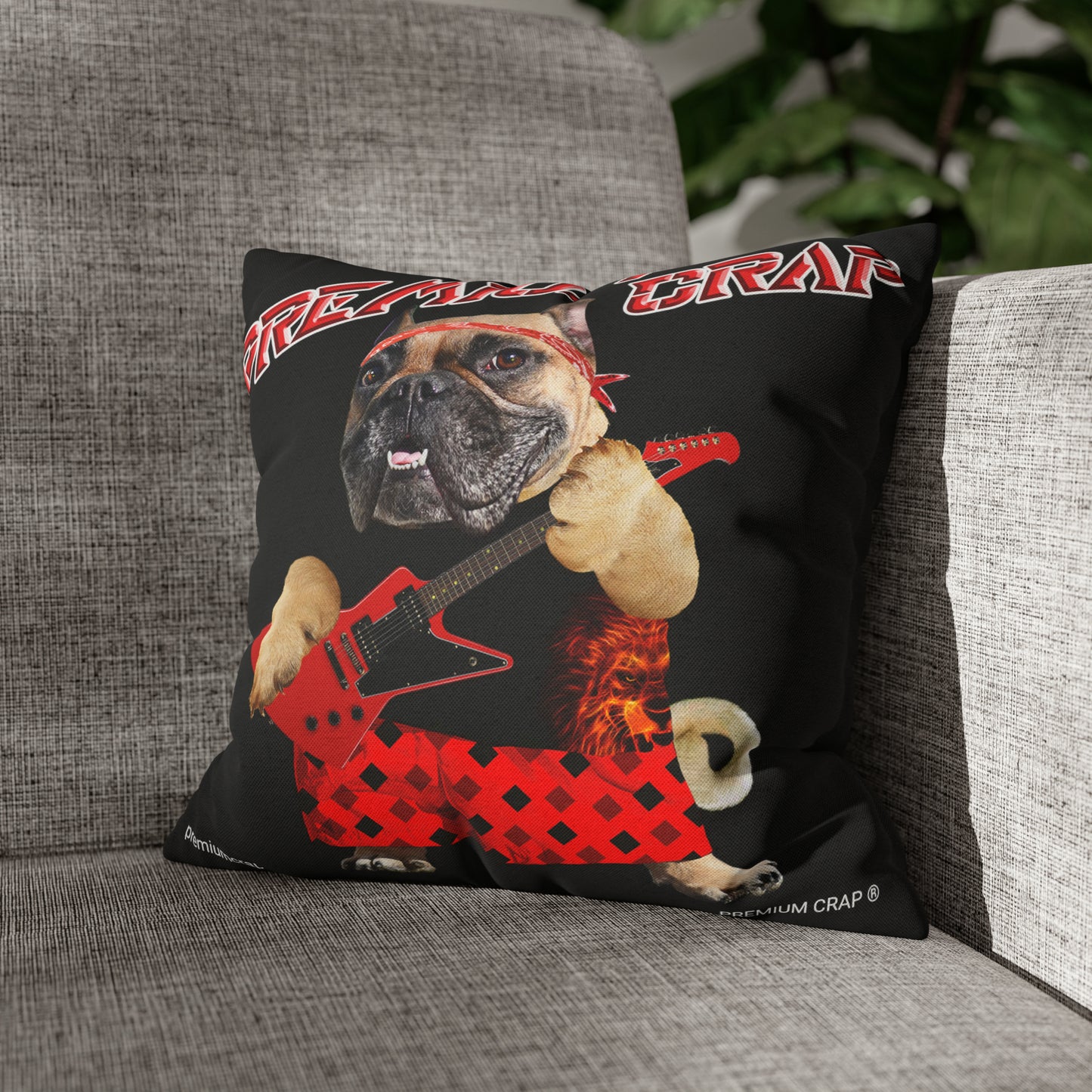 Premium Crap II Spun Polyester Square Pillow Case