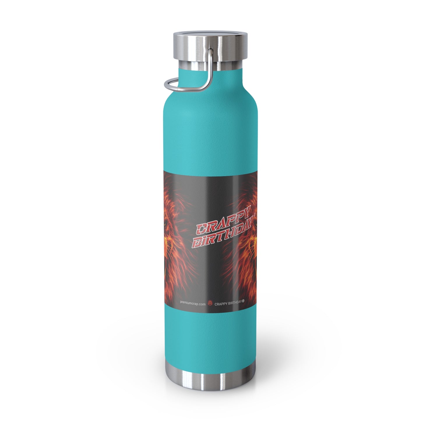 Crappy Birthday Stainless Steel Water Bottle, Standard Lid