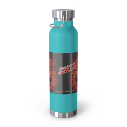 Crappy Birthday Stainless Steel Water Bottle, Standard Lid