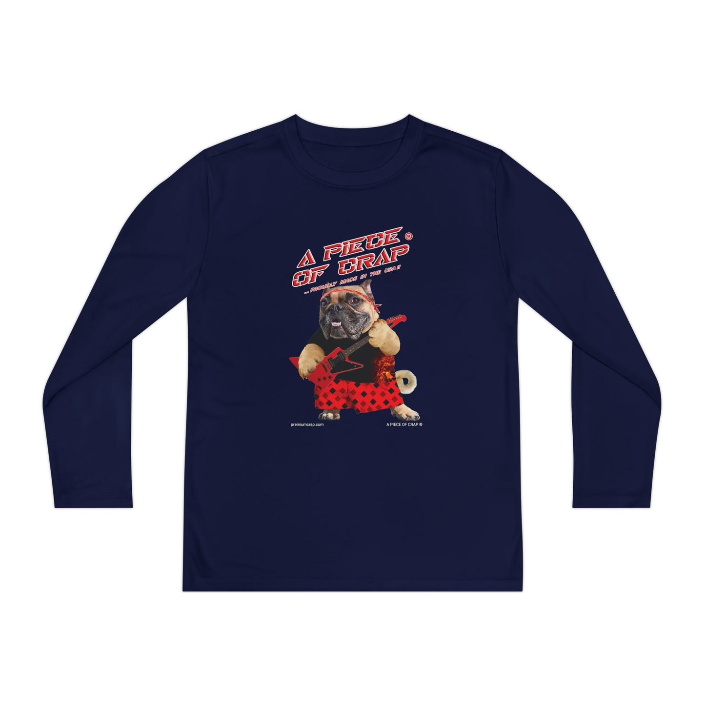 A Piece Of Crap II Youth Long Sleeve Competitor Tee