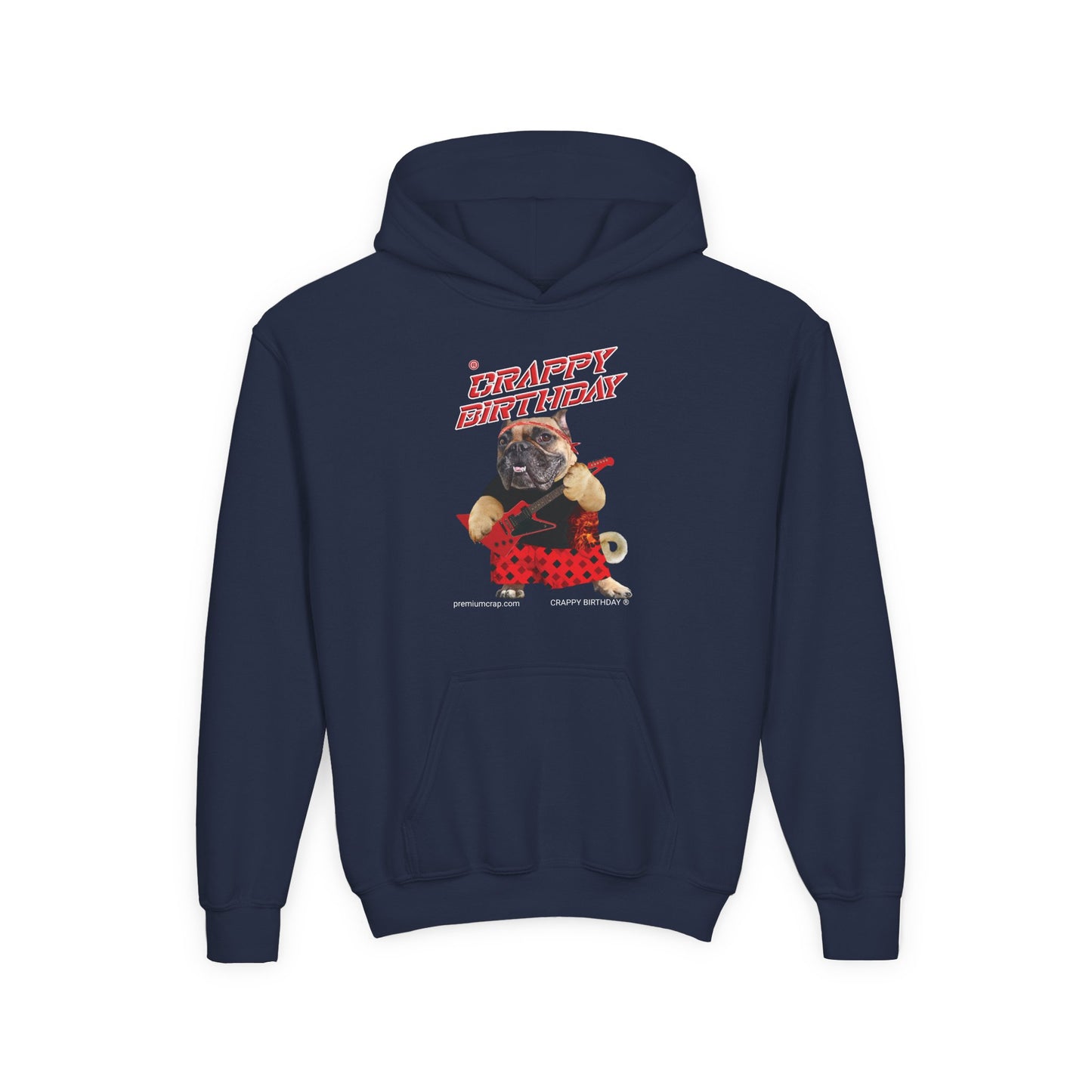Crappy Birthday II Youth Heavy Blend Hooded Sweatshirt