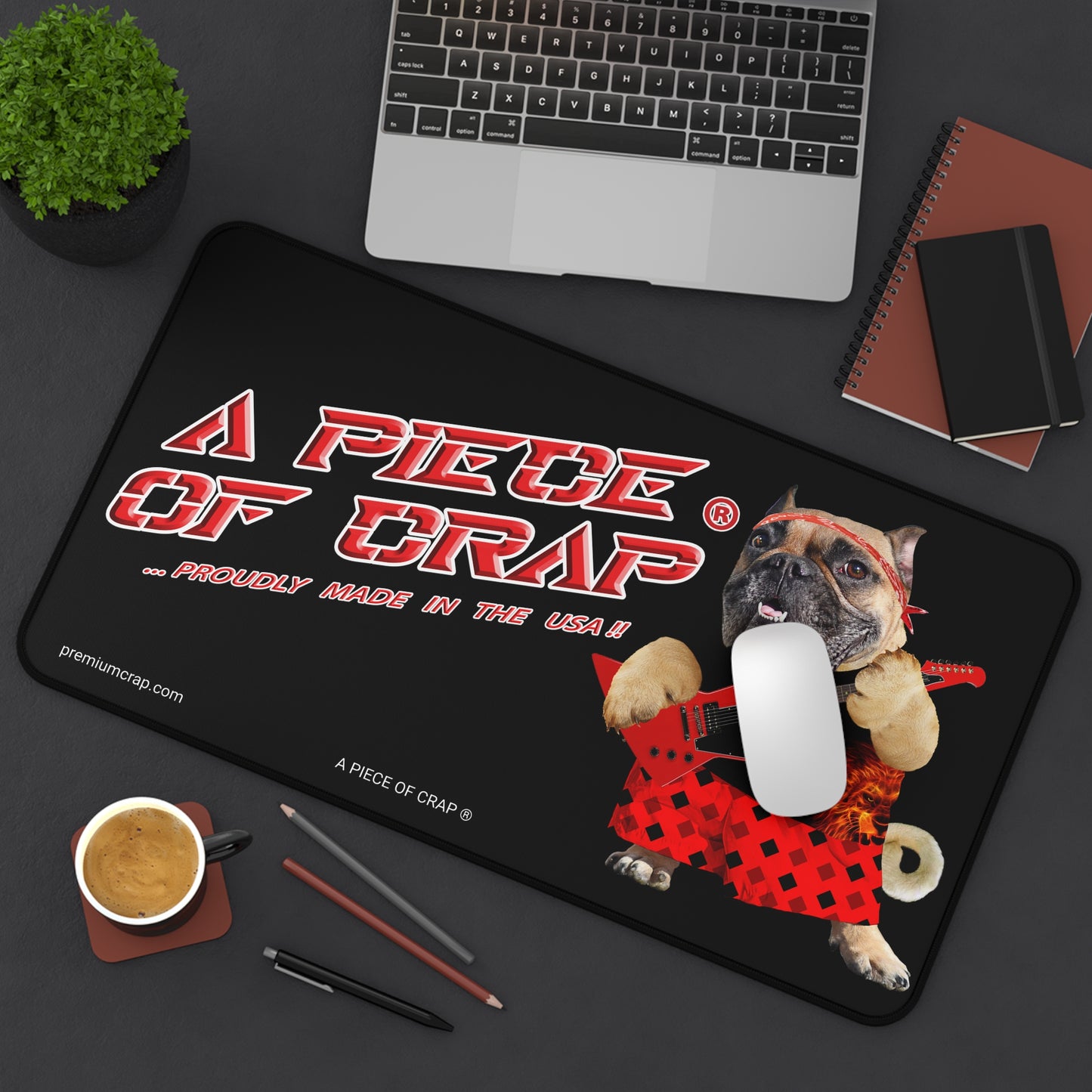 A Piece Of Crap II Desk Mat