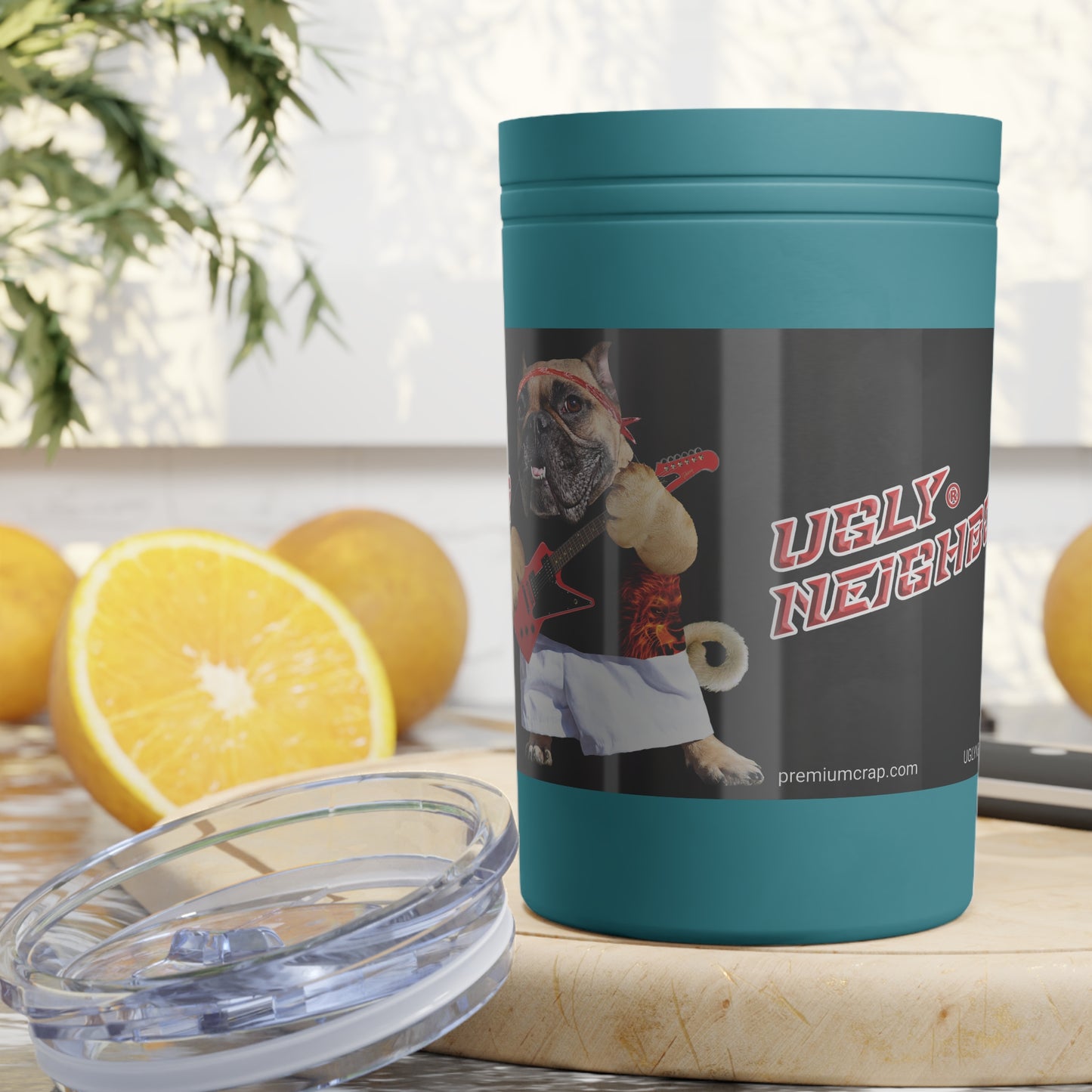 Ugly Neighbor Copper Vacuum Insulated Bottle, 22oz