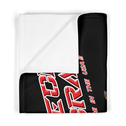 A Piece Of Crap II Soft Fleece Baby Blanket