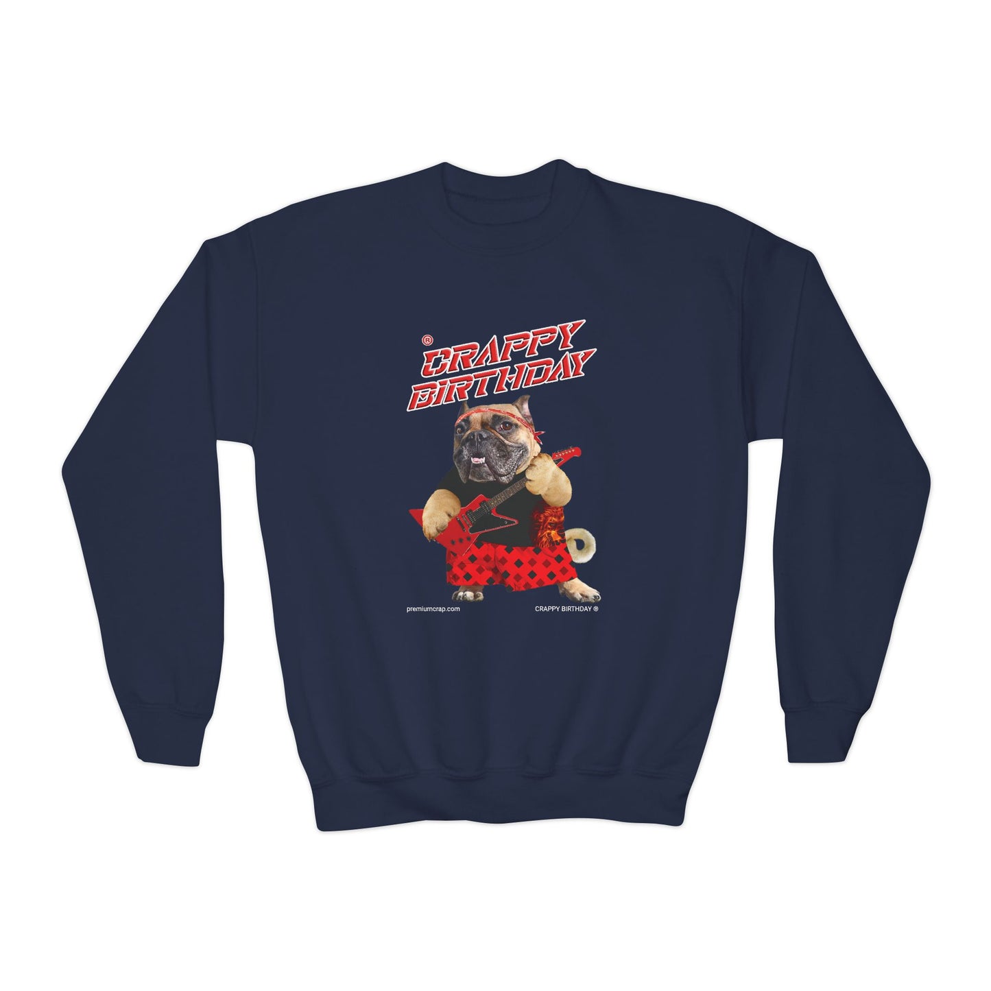 Crappy Birthday II Youth Crewneck Sweatshirt
