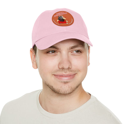 Ugly Neighbor II Dad Hat with Leather Patch (Round)