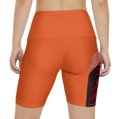Crappy Birthday WorkoutWit Shorts - Orange