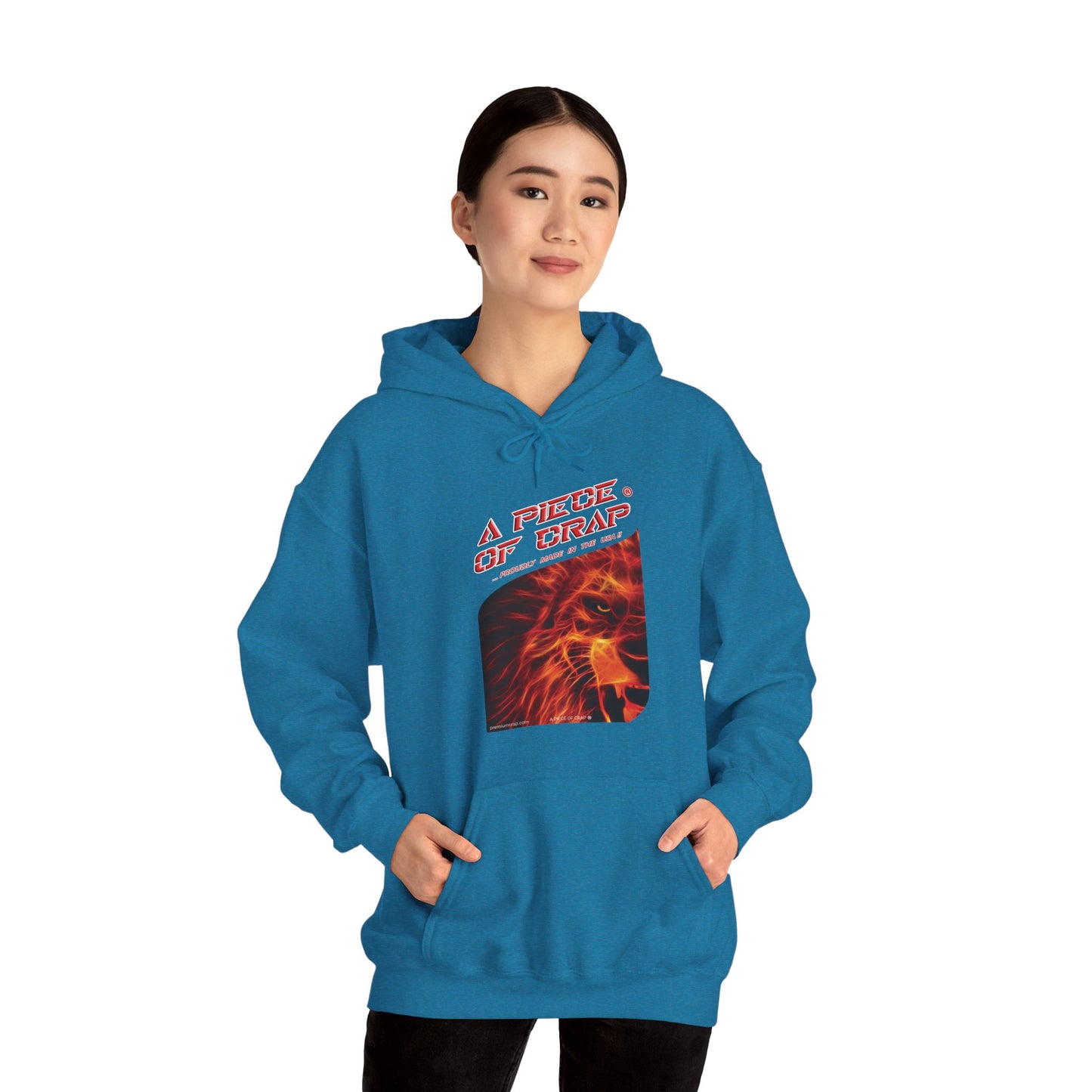 A Piece Of Crap Women's Heavy Blend Hooded Sweatshirt