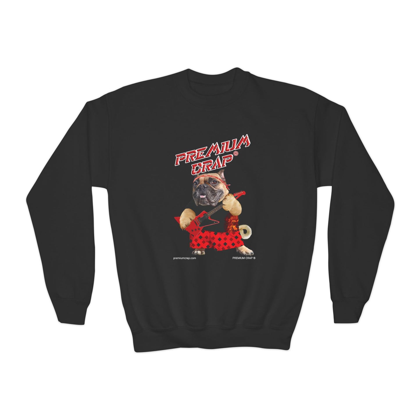 Premium Crap II Youth Crewneck Sweatshirt