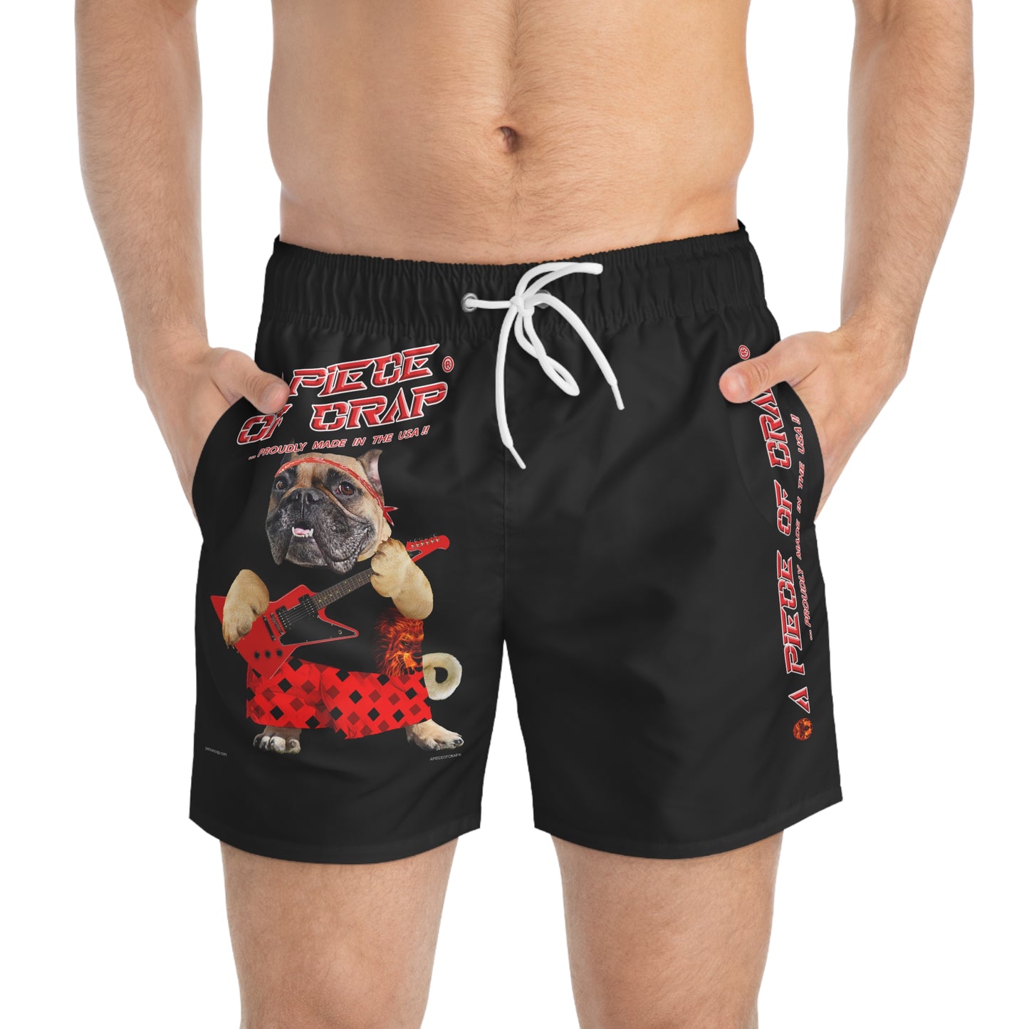 A Piece of Crap II Swim Trunks