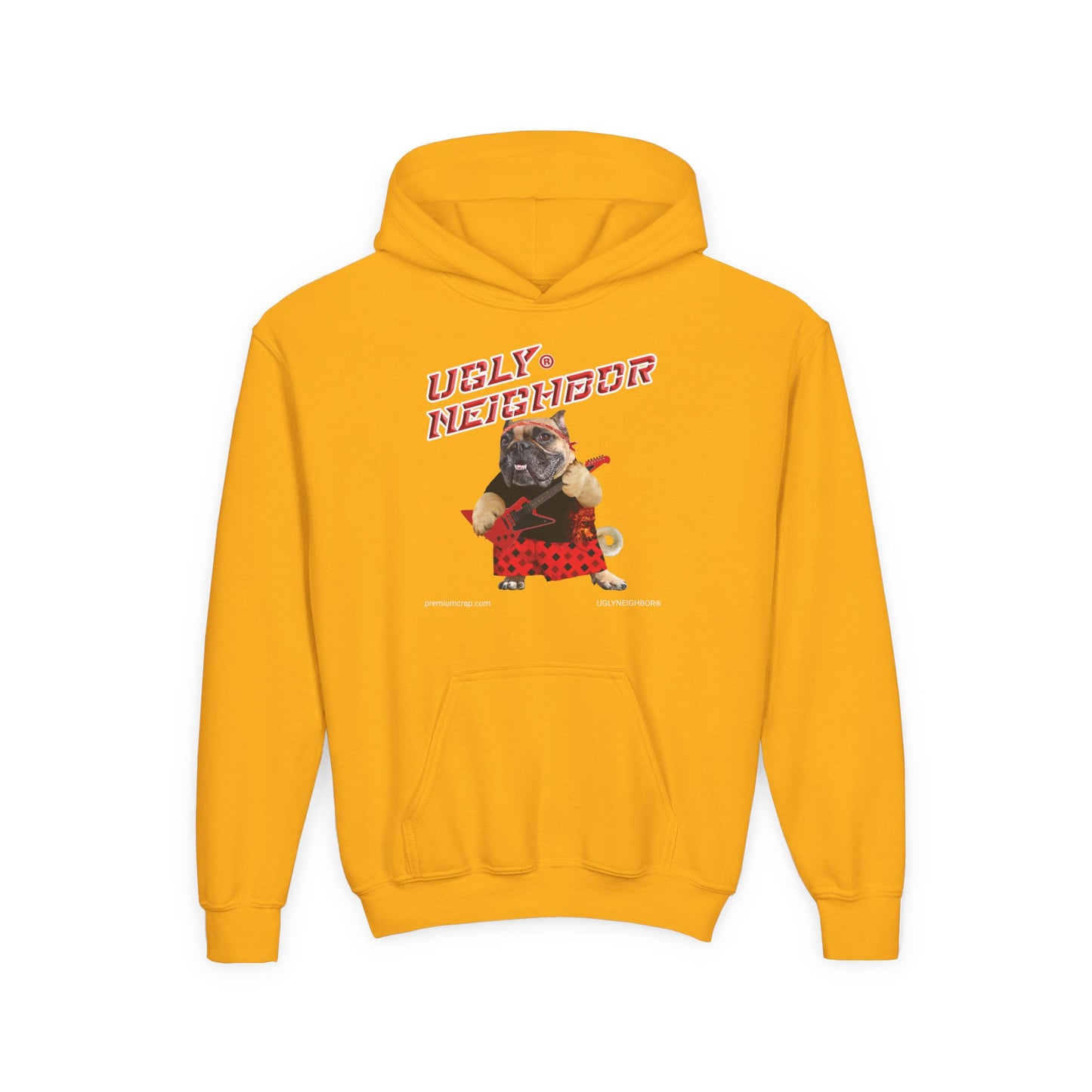 Ugly Neighbor II Youth Heavy Blend Hooded Sweatshirt