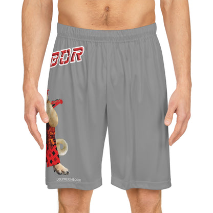 Ugly Neighbor II Basketball Shorts - Grey