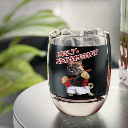 Ugly Neighbor Whiskey Glass