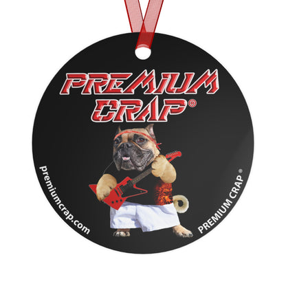 Premium Crap II Christmas Metal Ornaments