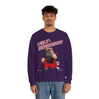Ugly Neighbor II Men's Heavy Blend Crewneck Sweatshirt