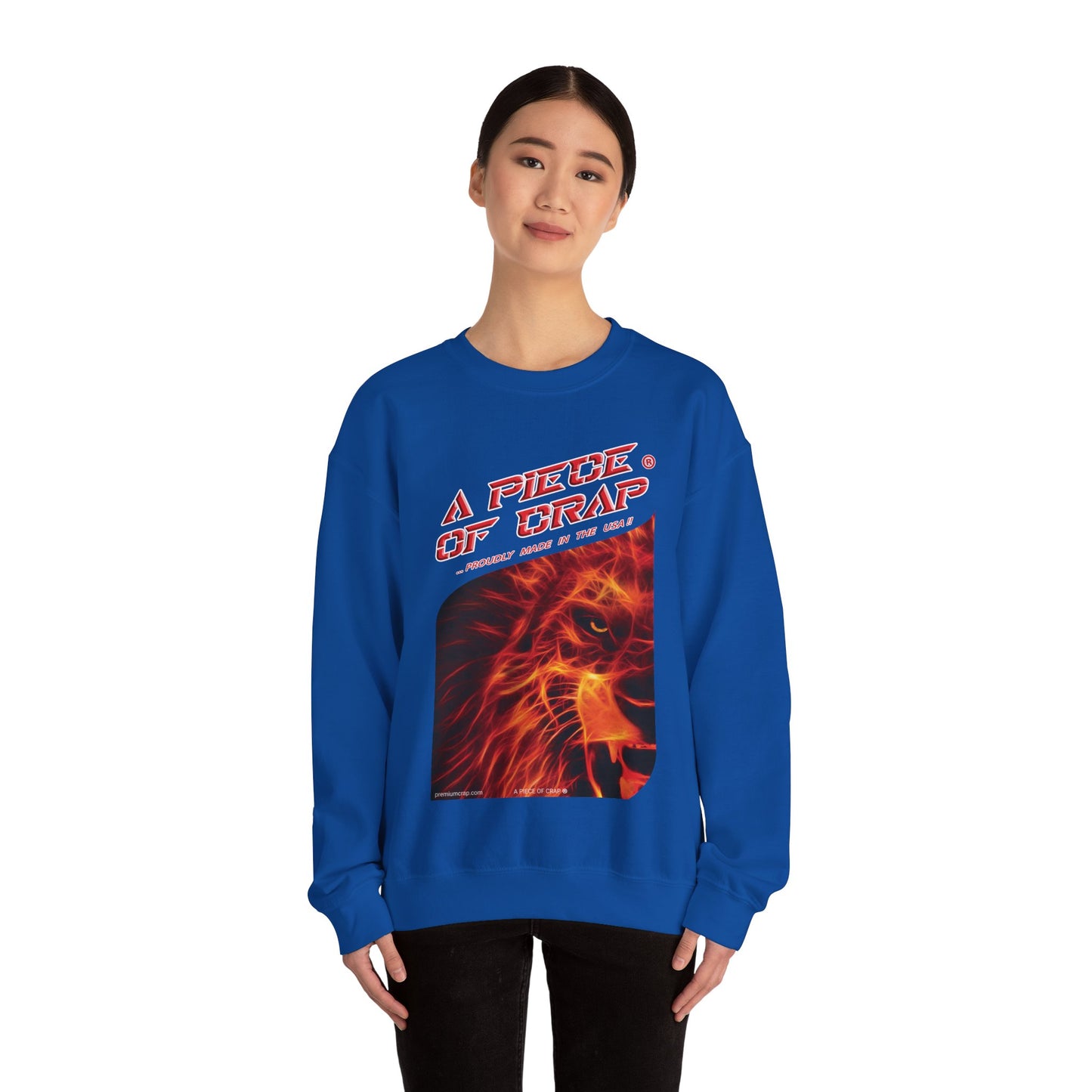 A Piece Of Crap Women's Heavy Blend Crewneck Sweatshirt